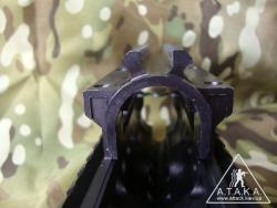 Паз для работы штатных прицельных приспособлений
